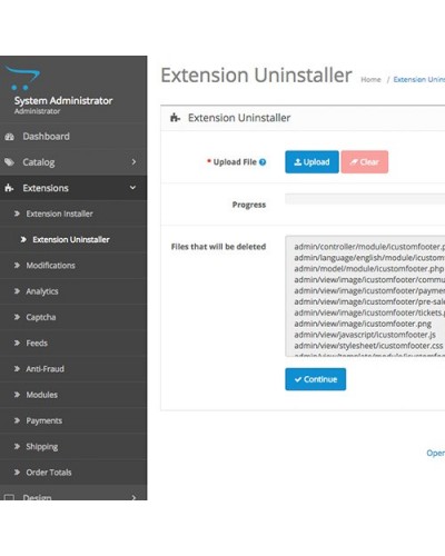 ExtensionUninstaller - Safely remove extensions from your store